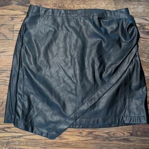 Nine West Asymmetrical Black Skirt